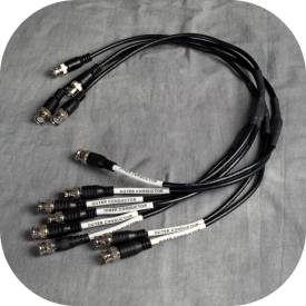 S14 BNC Penetration Panel Adaptor Cables